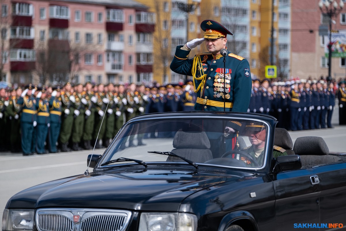 На Сахалине к параду готовят военную технику. Сахалин.Инфо