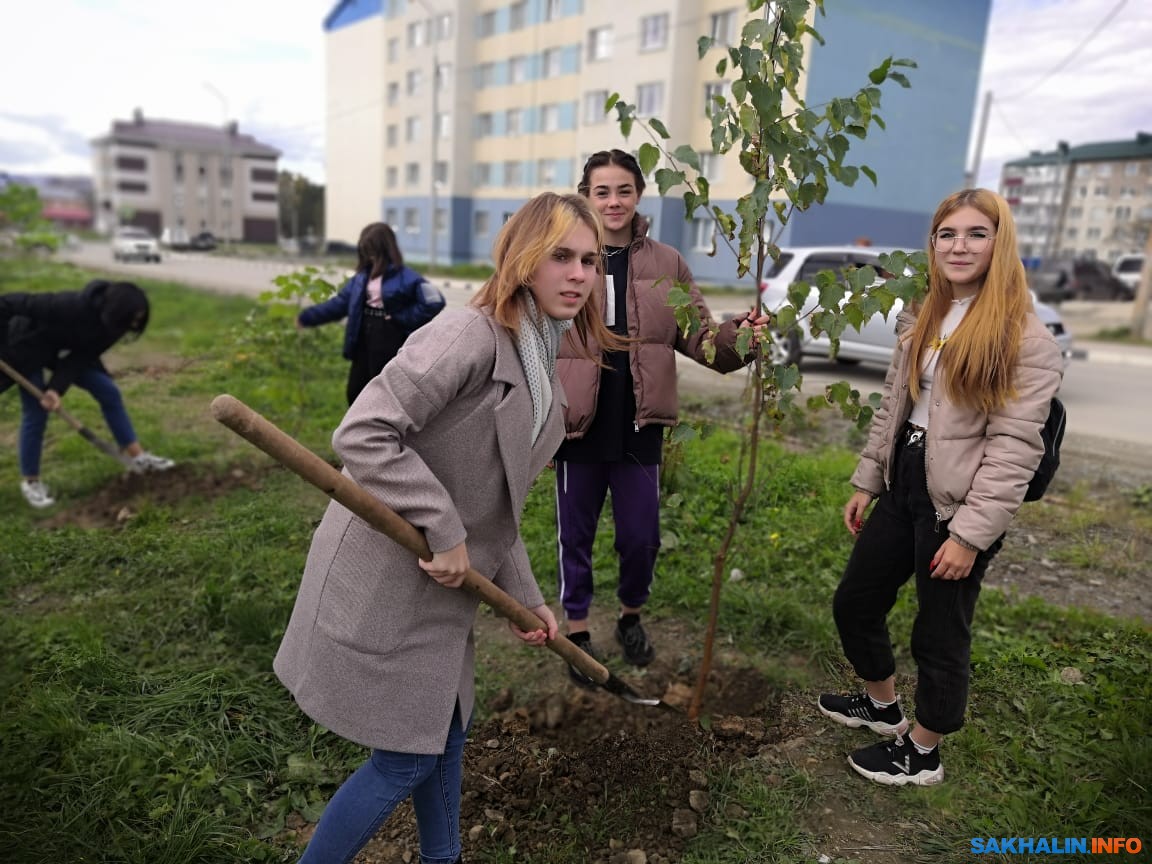 Жители Долинского района приняли участие в акции 