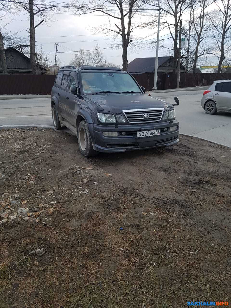 Еще одного автохама с соответствующим госномером обнаружили в  Южно-Сахалинске. Сахалин.Инфо