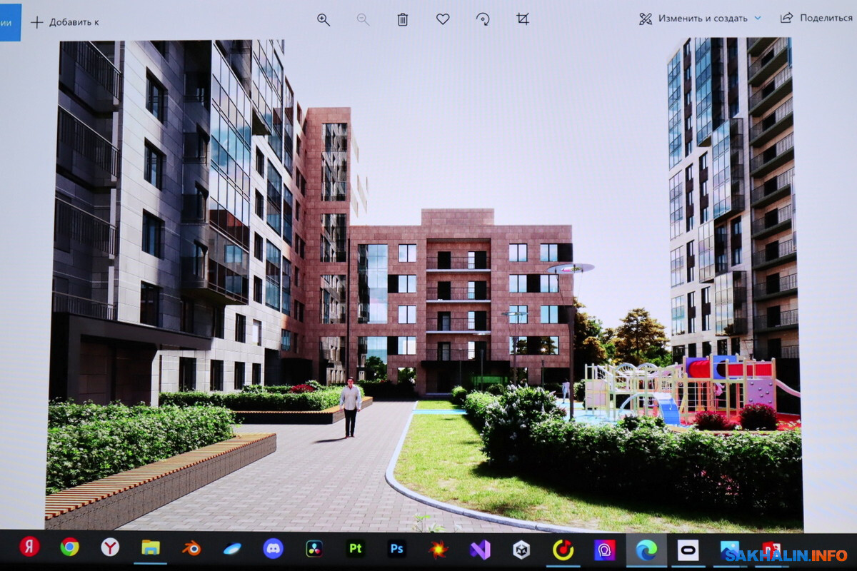 В Южно-Сахалинске построят еще один ЖК и благоустроят реку Еланьку. Сахалин .Инфо