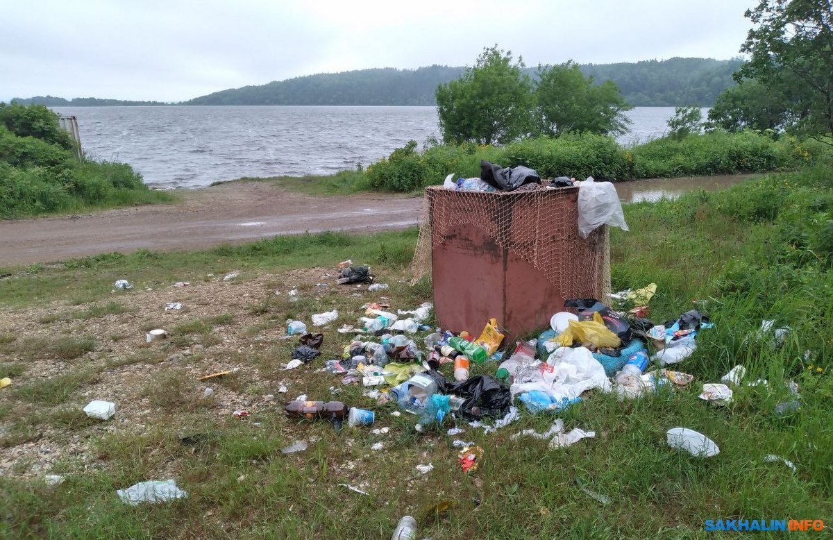 В местах отдыха сахалинцев летом будут усиленно убирать мусор. Сахалин.Инфо