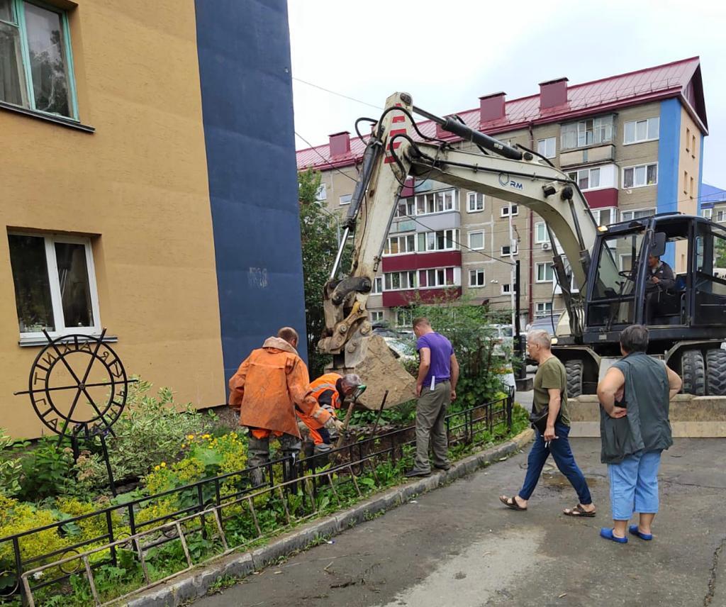 12 домов в Южно-Сахалинске остались без воды из-за аварии. Сахком — новости  Сахалина и Курил