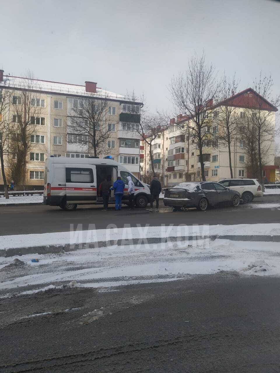 В Южно-Сахалинске продолжается парад ДТП первого дня зимы. Сахком — новости  Сахалина и Курил