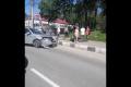 На Горького в аварии серьезно пострадал мотоциклист